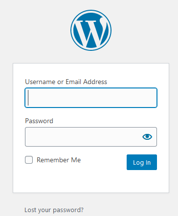 How to Login to WordPress Admin EvergreenTech io